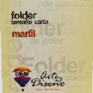 DIEM MF01C100 carpeta Crema de color Legal