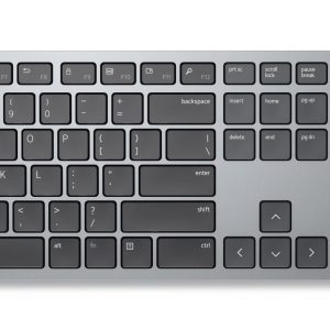 DELL KM7321W teclado Ratón incluido Oficina RF inalámbrico + bluetooth Español Gris, Titanio