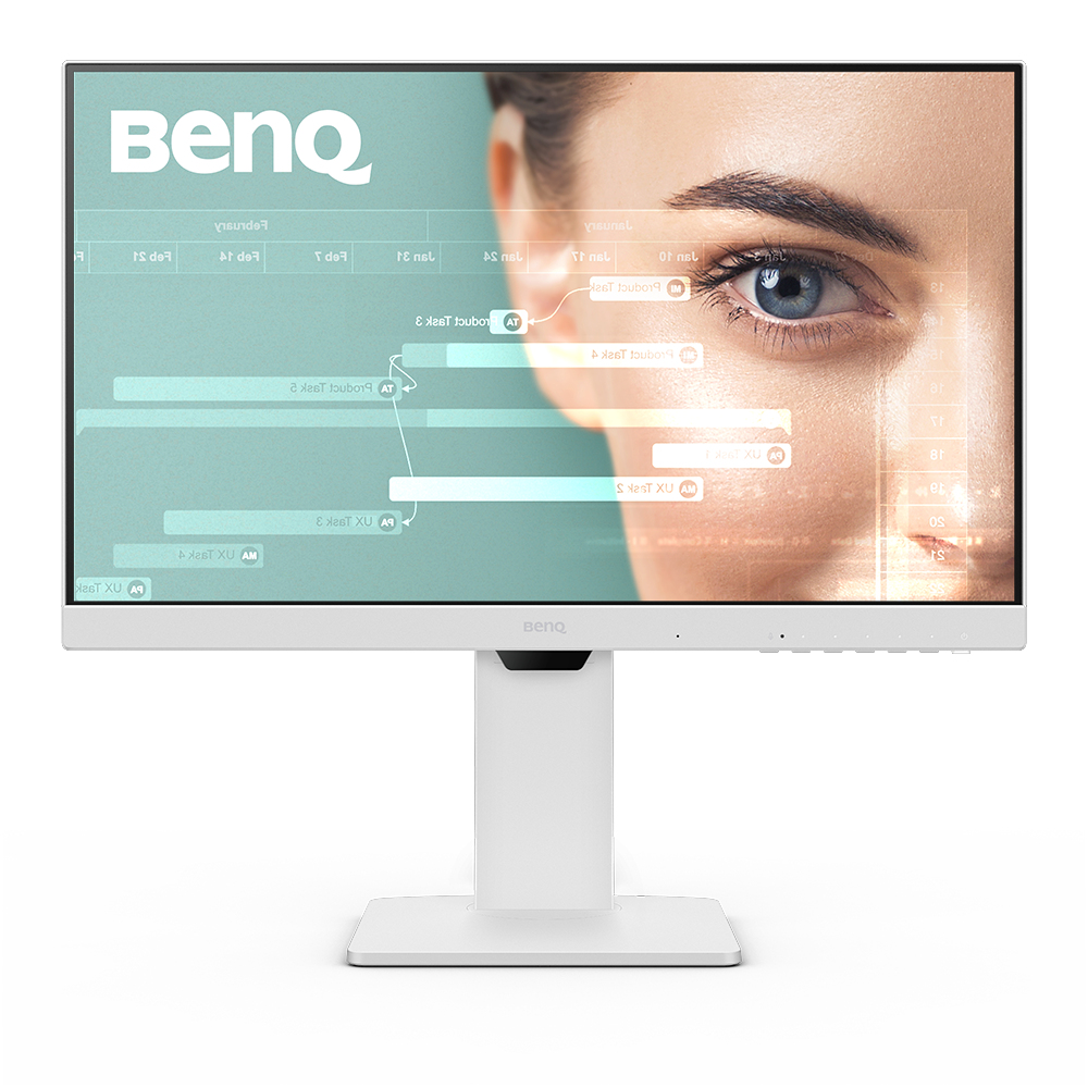 Monitor BenQ GW2486TC, 23.8", 1920 x 1080 Pixeles, Full HD, LED, Blanco