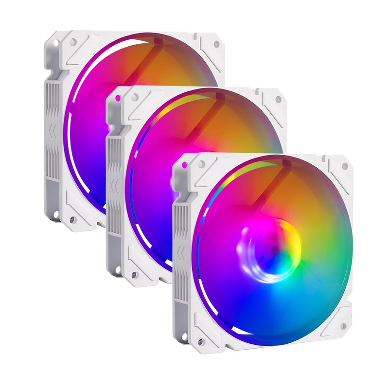 Balam Rush Eolox Blaze EX70KW Gabinete de la computadora Enfriador de aire 12 cm Blanco 1 pieza(s)