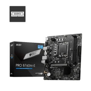 MSI PRO B760M-E placa base Intel B760 LGA 1700 Micro ATX