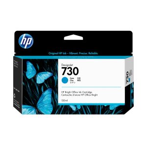 HP Cartucho de tinta DesignJet 730 cian de 130 ml