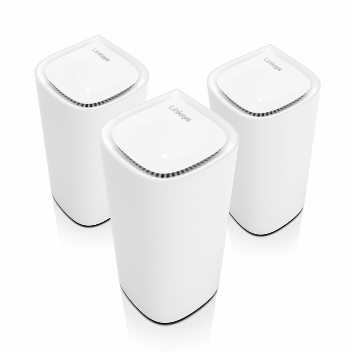 Linksys MX6203 sistema wi-fi de malla Triple banda (2.4 GHz / 5 GHz / 6 GHz) Wi-Fi 6E (802.11ax) Blanco 1 Interno