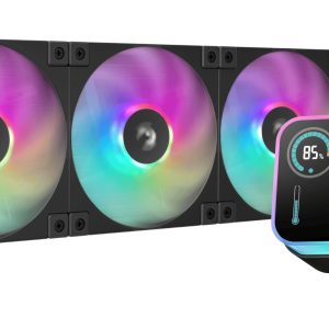 DeepCool LQ360 Procesador Kit de refrigeración líquida 12 cm Negro 1 pieza(s)