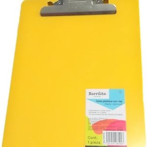 Barrilito 8192TCS portapapeles A4 Negro, Azul, Rojo, Amarillo