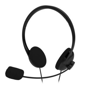 Xtech XTH-230 audífono y auriculare Auriculares Alámbrico Diadema Oficina/Centro de llamadas Negro