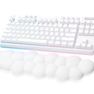 Logitech G G715 teclado Juego RF inalámbrico + bluetooth QWERTY Inglés Blanco