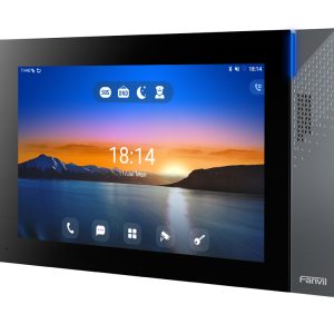 Fanvil i57A sistema de intercomunicación de video 25.6 cm (10.1") Acero inoxidable, Negro