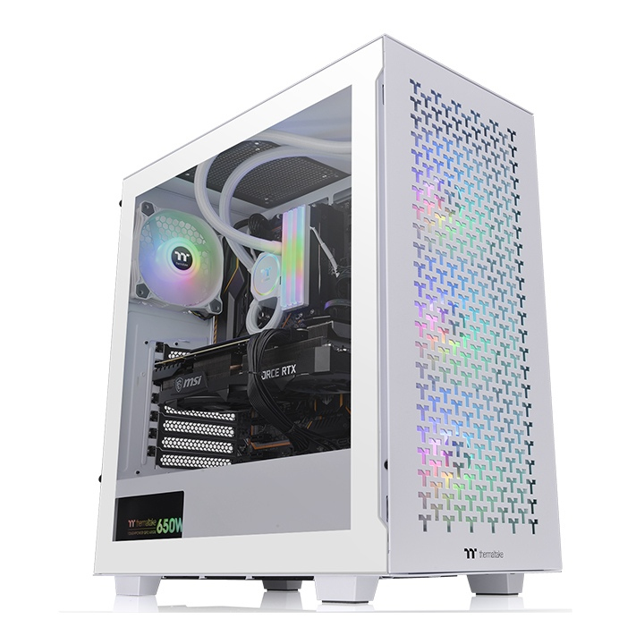 Thermaltake CA-1S3-00M6WN-03 gabinete de computadora Midi Tower Blanco