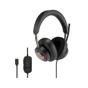Kensington H2000 Auriculares Alámbrico Diadema Oficina/Centro de llamadas USB Tipo C Negro
