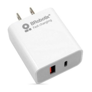 BRobotix 6000502 cargador de dispositivo móvil Universal Blanco Corriente alterna Carga rápida Interior