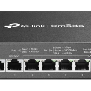 TP-Link Omada ER7212PC enrutador Gigabit Ethernet Negro