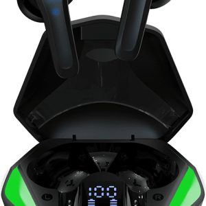 Necnon NTWS-VIPER Audífonos True Wireless Stereo (TWS) Intra auditivo Juego Bluetooth Negro, Verde