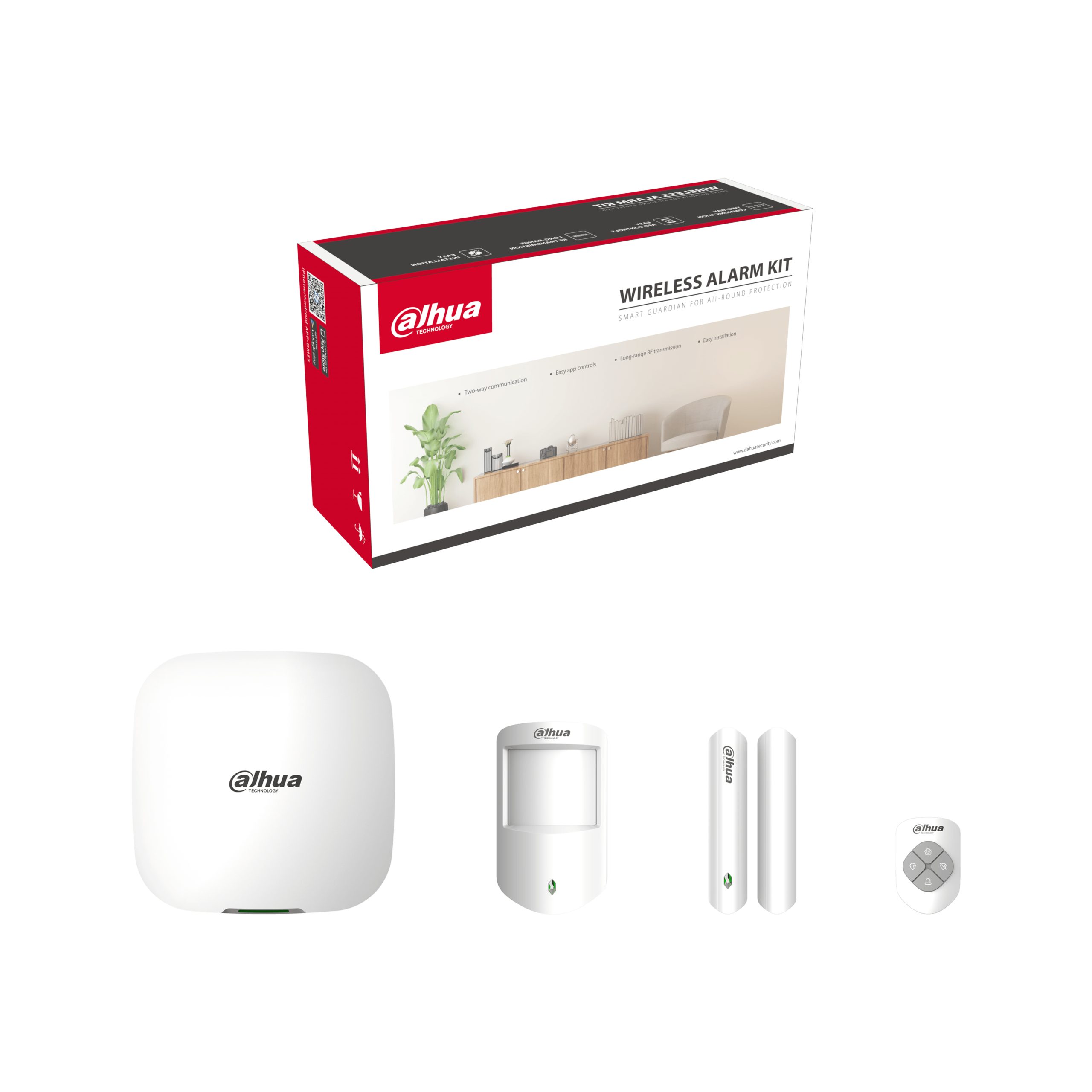 Dahua Technology ART-ARC3000H-03-FW2 sistema de alarma de seguridad Blanco