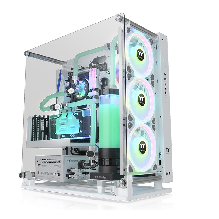 Thermaltake Core P3 TG Pro Midi Tower Blanco