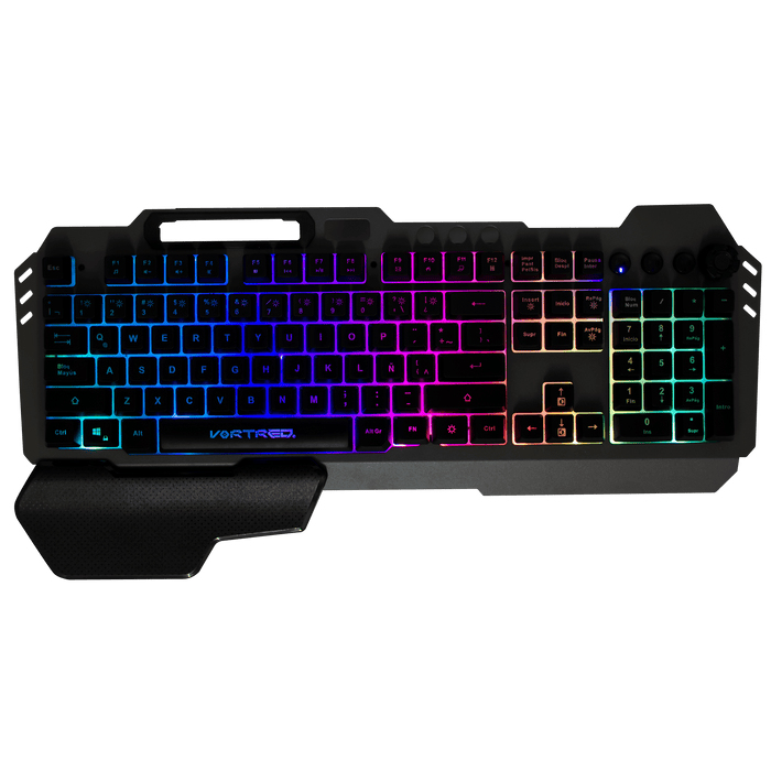 Perfect Choice HOLDER teclado Juego USB Negro