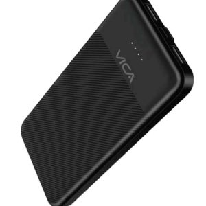 Vica 10000 mAh Polímero de litio Negro