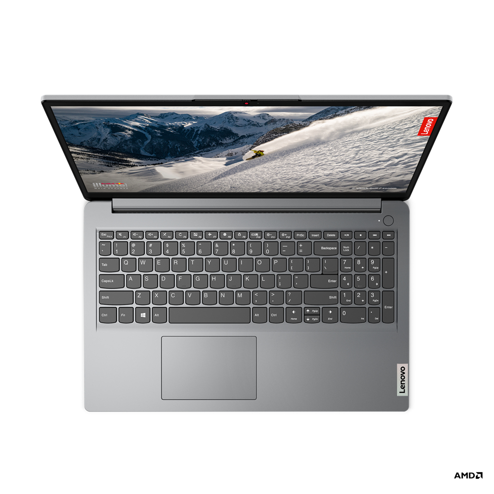 Lenovo IdeaPad 1 15AMN7 AMD Athlon Silver 7120U Portátil 39,6 cm (15.6") Full HD 8 GB LPDDR5-SDRAM 256 GB SSD Wi-Fi 6 (802.11ax) Windows 11 Home Español Gris