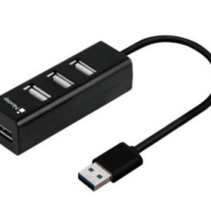 Nextep NE-444 nodo concentrador USB 2.0 Negro
