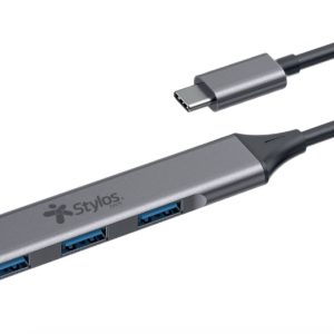Stylos HB002 USB Tipo C 480 Mbit/s Plata