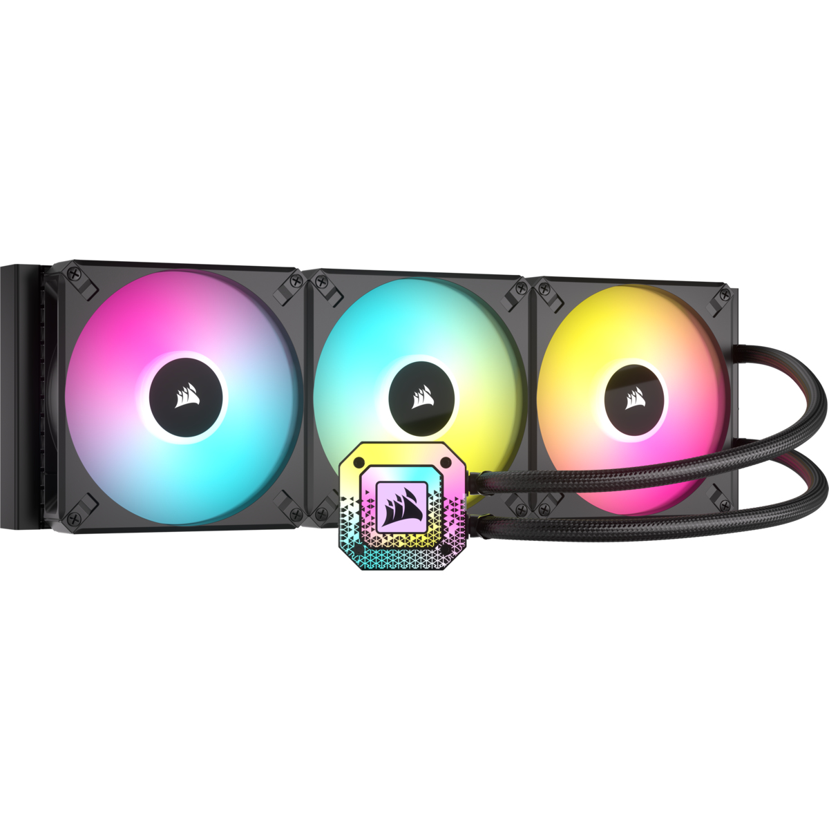 Corsair CW-9060071-WW sistema de refrigeración de computadora Procesador Refrigerador de líquidos todo en uno 14 cm Negro 1 pieza(s)