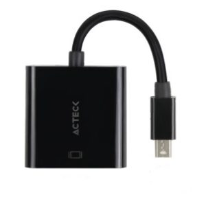 Acteck Shift Plus AH430 0.2 m Mini DisplayPort HDMI Negro