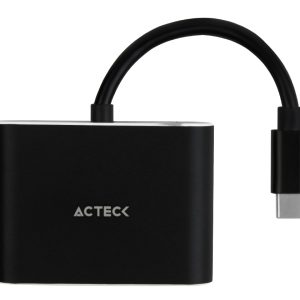 Acteck Shift Plus AV420 adaptador gráfico USB Negro