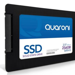 Quaroni QSSD256 unidad externa de estado sólido 256 GB Negro