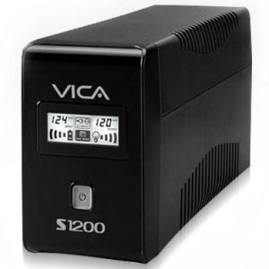 Vica S1200 sistema de alimentación ininterrumpida (UPS) 1.2 kVA 600 W 6 salidas AC