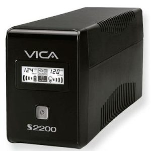 Vica S2200 sistema de alimentación ininterrumpida (UPS) 2.2 kVA 1200 W 4 salidas AC