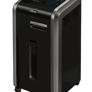 Fellowes C-225Ci trituradora de papel Trituración cruzada Negro, Plata