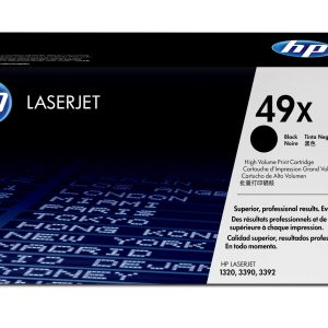 HP Cartucho de tóner original LaserJet 49X de alta capacidad negro
