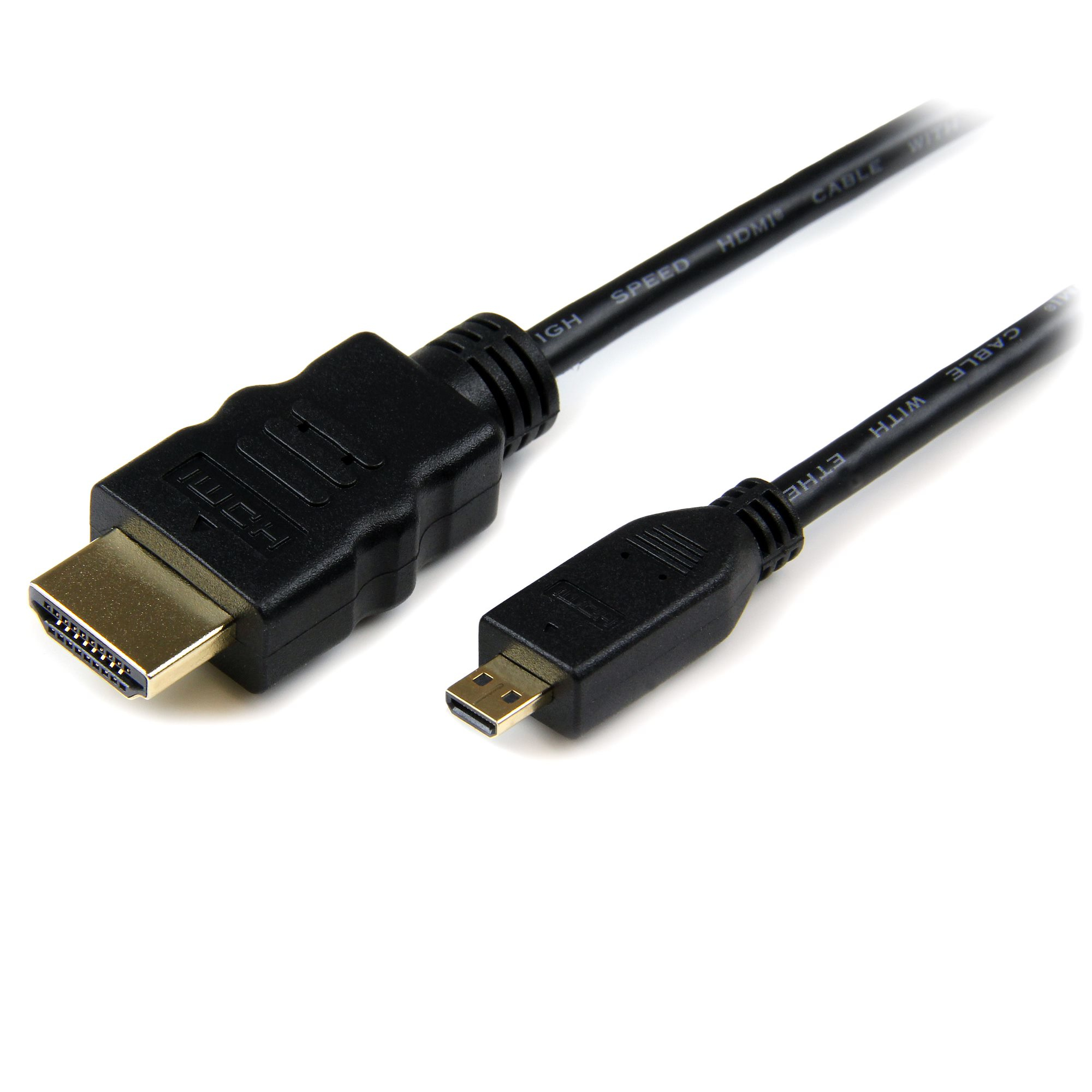 StarTech.com Cable Adaptador de 1.8m HDMI a Micro HDMI de alta velocidad con Ethernet - Macho a Macho