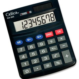 Celica CA-323 calculadora Escritorio Calculadora básica Negro