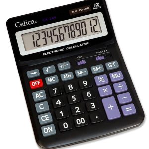 Celica CA-289 calculadora Escritorio Calculadora básica Negro