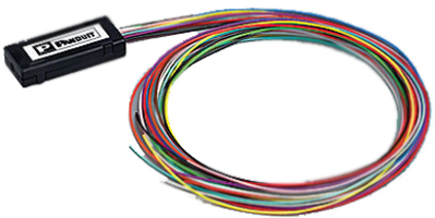 Panduit FO12CB cable InfiniBand y de fibra óptica 1 m Multicolor