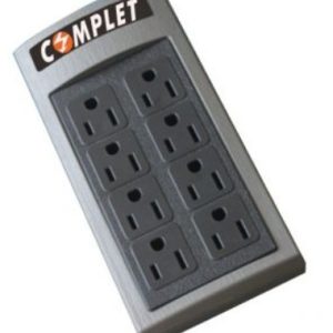 Complet BRC-1-002 supresor de picos Negro, Gris 8 salidas AC 125 V 1.1 m