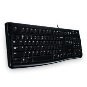 Logitech K120 teclado Oficina USB Negro