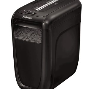 Fellowes Powershred 60Cs trituradora de papel Trituración cruzada 22.9 cm Negro