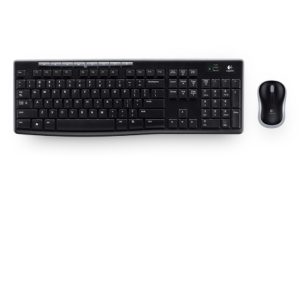 Logitech MK270 teclado Ratón incluido Hogar RF inalámbrico Negro