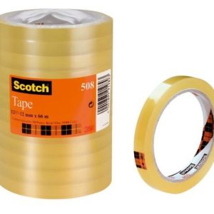 3M 5081266 cinta adhesiva 66 m Transparente 12 pieza(s)