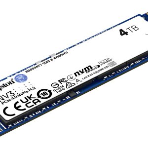 Kingston Technology NV3 4 TB M.2 PCI Express 4.0 NVMe 3D NAND
