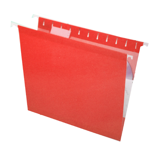 Esselte 4153 1/5 RED archivador colgante Poliamida Rojo