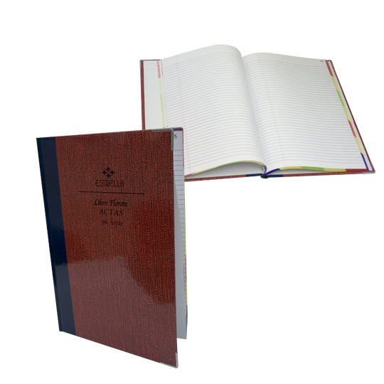 Estrella 112 libreta 96 hojas Bronce