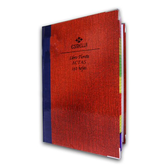 Estrella 114 libreta 192 hojas Café