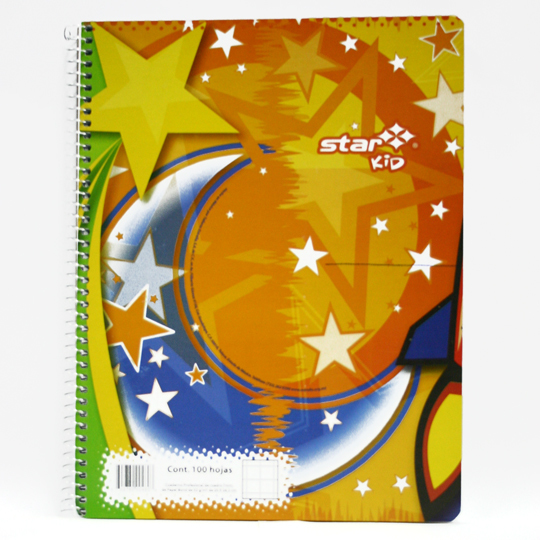 Estrella 460 libreta 100 hojas Multicolor
