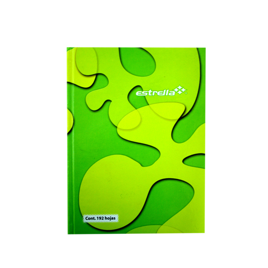 Estrella 80 libreta 192 hojas Verde