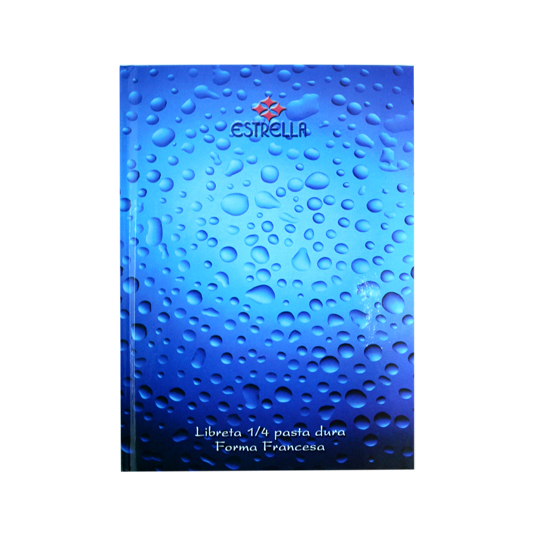 Estrella 84 libreta 96 hojas Azul