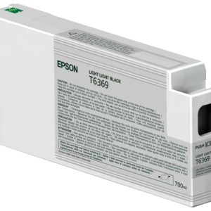 Epson Singlepack Light Light Black T636900 UltraChrome HDR 700 ml cartucho de tinta 1 pieza(s) Original Negro claro claro