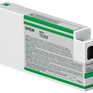 Epson Singlepack Green T636B00 UltraChrome HDR 700 ml cartucho de tinta 1 pieza(s) Original Verde